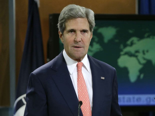  	Ngoại trưởng John Kerry.