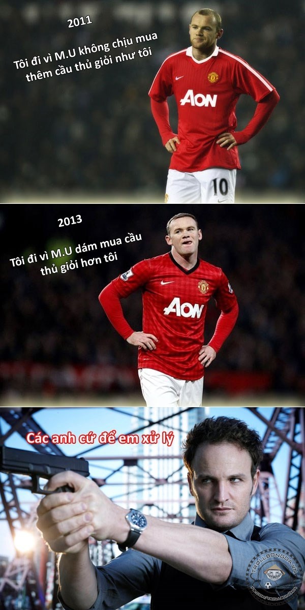 Chế - Vui - Độc: Rooney và chiếc lưỡi không xương