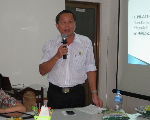 Ông Trần Thiện Hà (Giám đốc Công ty TNHH một thành viên Công viên cây xanh TP.HCM), một trong số các vị giám đốc nhận lương 