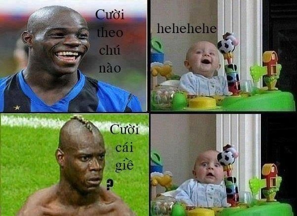 Chế - Vui - Độc: Trông trẻ theo phong cách Balotelli