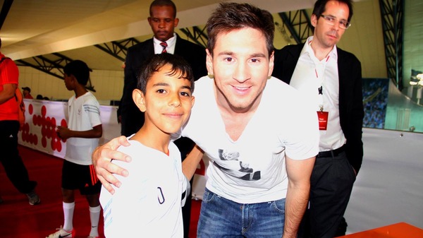 
	Ali al-Zaidawi và thần tượng Messi