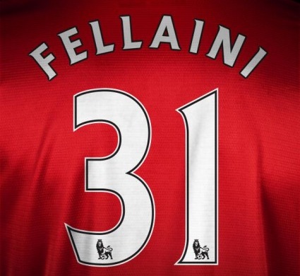 
	Số áo của Fellaini tại Man United