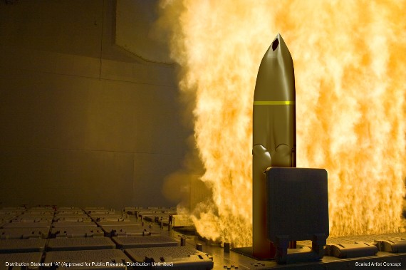 Mỹ lần đầu tiên phóng thẳng đứng thành công siêu tên lửa LRASM 