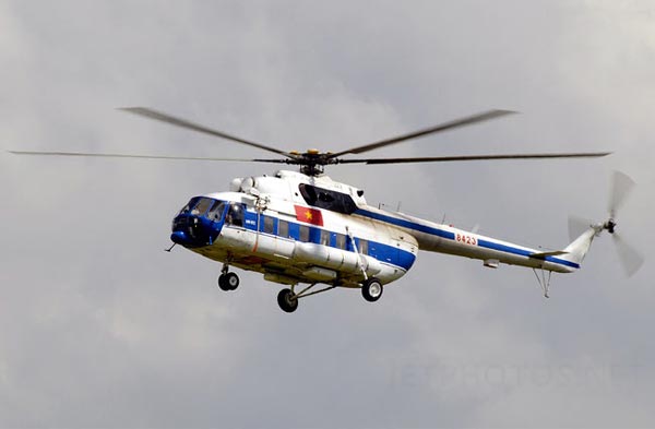 Ngựa thồ đa năng Mi-17 nhiều khả năng sẽ được điều động làm nhiệm vụ túc trực trong quốc tang của Đại tướng Võ Nguyên Giáp.