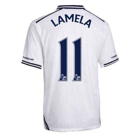 
	Hình ảnh về số áo Lamela được đăng tải trên website chính thức của Tottenham