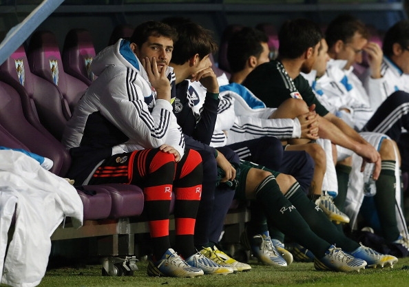 
	Casillas đang phải quen dần với băng ghế dự bị
