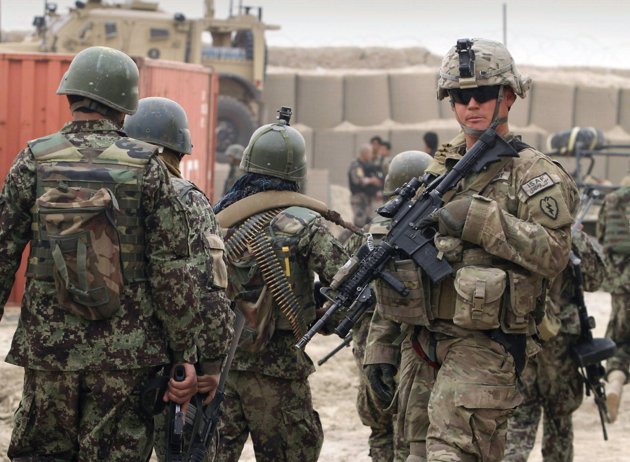  	Lính Mỹ tham chiến tại Afghanistan