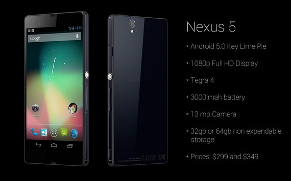 Nexus 4 dần biến mất, thời của Nexus 5 đã tới?