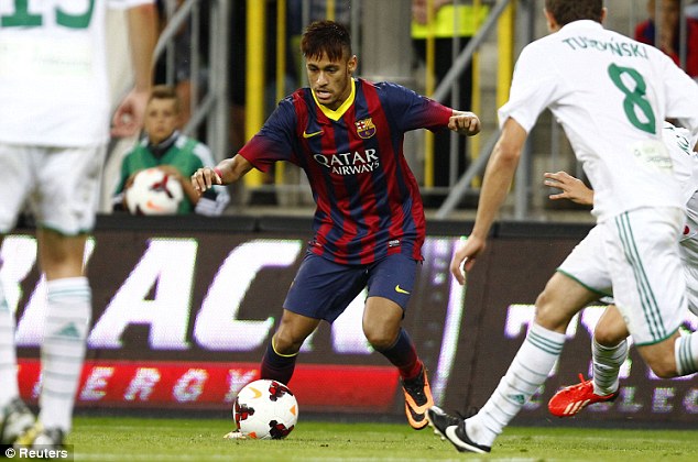 Neymar ra mắt, Barca nhận kết quả tệ hại