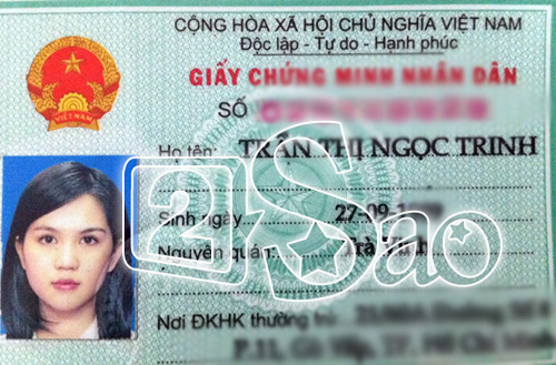 Xem chứng minh thư của Ngọc Trinh, Hoàng Thùy Linh, Hồng Quế...