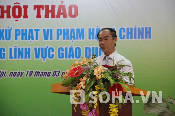 Ông Nguyễn Hữu Bằng - Chánh Thanh tra Bộ GD&ĐT.