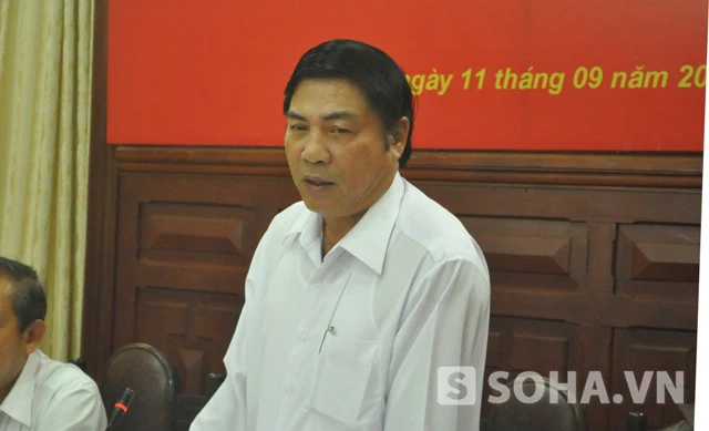 Ông Nguyễn Bá Thanh chưa nhận được báo cáo từ Bộ GTVT (Ảnh: Tuấn Nam)