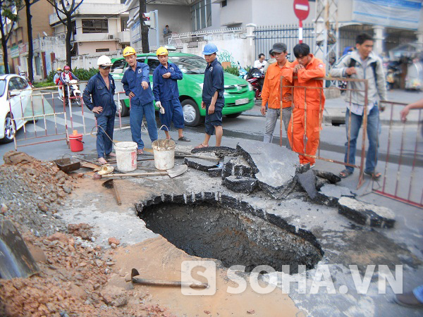 Vị trí nơi xuất hiện sự cố