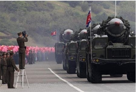 
	Triều Tiên được cho là đã di chuyển 2 tên lửa tầm trung Musudan tới bờ biển phía đông.