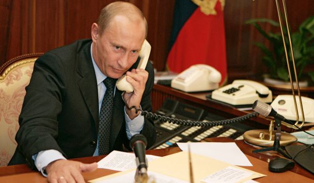  	Những cuộc điện đàm của Tổng thống Putin luôn được bảo vệ cẩn thận.