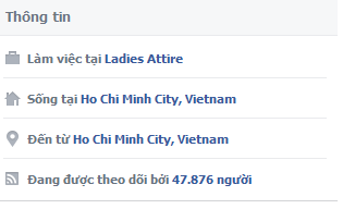 	Lượng theo dõi của facebook này lên tới gần 48000 người.