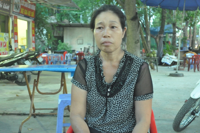 Bà Nguyễn Thị Hải, mẹ của nạn nhân Nguyễn Tuấn Anh: (Ảnh: Tuấn Nam)