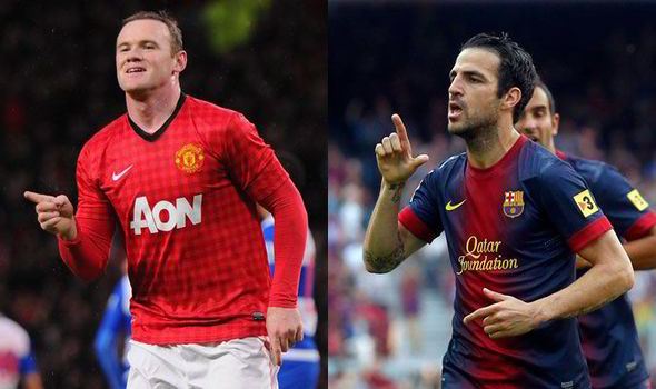 
	Rooney muốn ở lại và Man United sẵn sàng đẩy giá mua Fabregas lên 40 triệu bảng