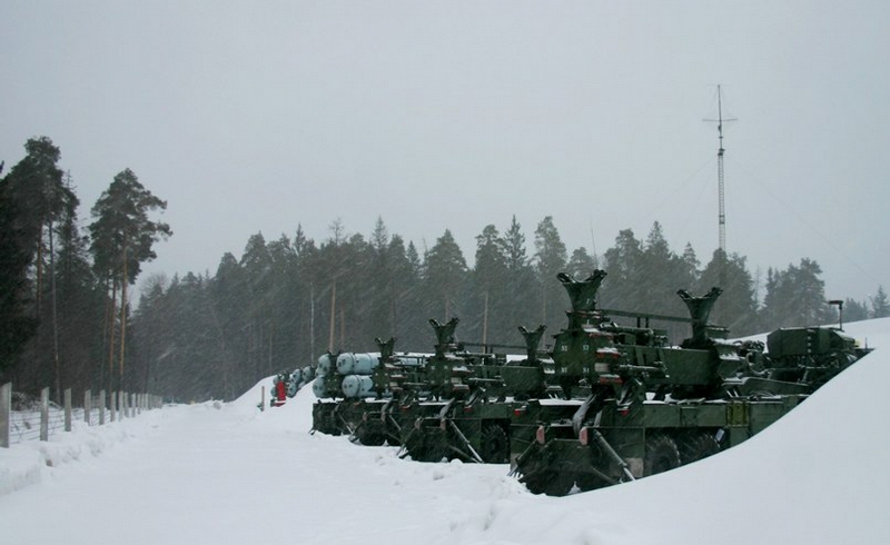 Ngắm S-300 trong bão tuyết