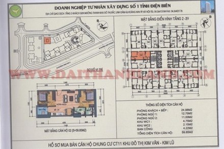 Tòa CT11 Kim Văn - Kim Lũ chỉ cao 36 tầng nhưng lại rao bán tới tầng 40