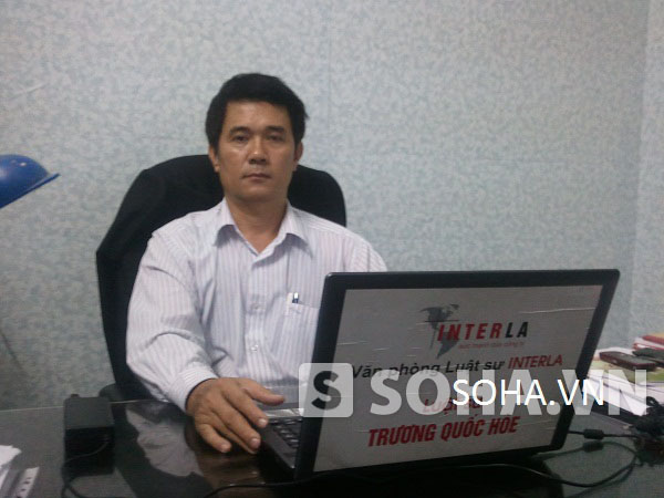 Luật sư Trương Quốc Hoè, Trưởng văn phòng Luật sư Interla (Đoàn Luật sư Hà Nội).