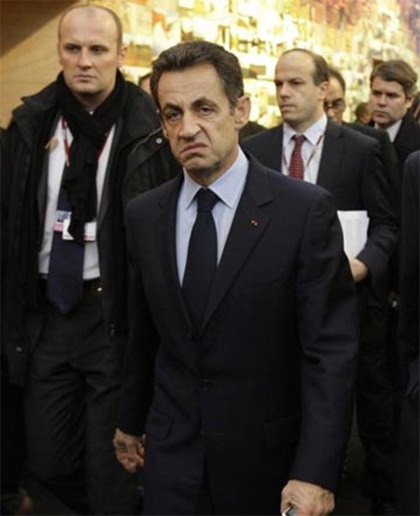 
	Tổng thống Pháp Nicolas Sarkozy và khuôn mặt 