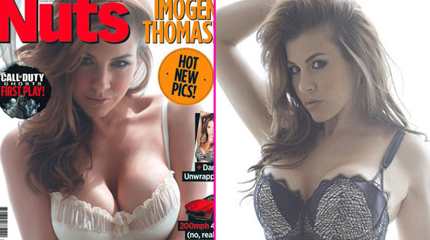 	Imogen Thomas khoe “núi đôi” đồ sộ