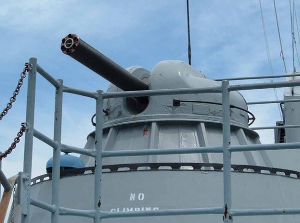 AK-630 trên tàu khu trục lớp Udaloy.