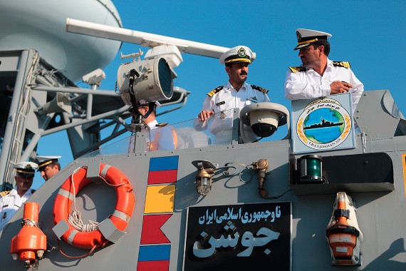 Cận cảnh 2 tàu tên lửa Iran viếng thăm Nga