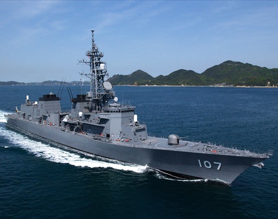  	Tàu khu trục số hiệu 107 của Nhật Bản