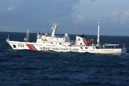 	Một con tàu của cảnh sát biển Trung Quốc (Ảnh minh họa)