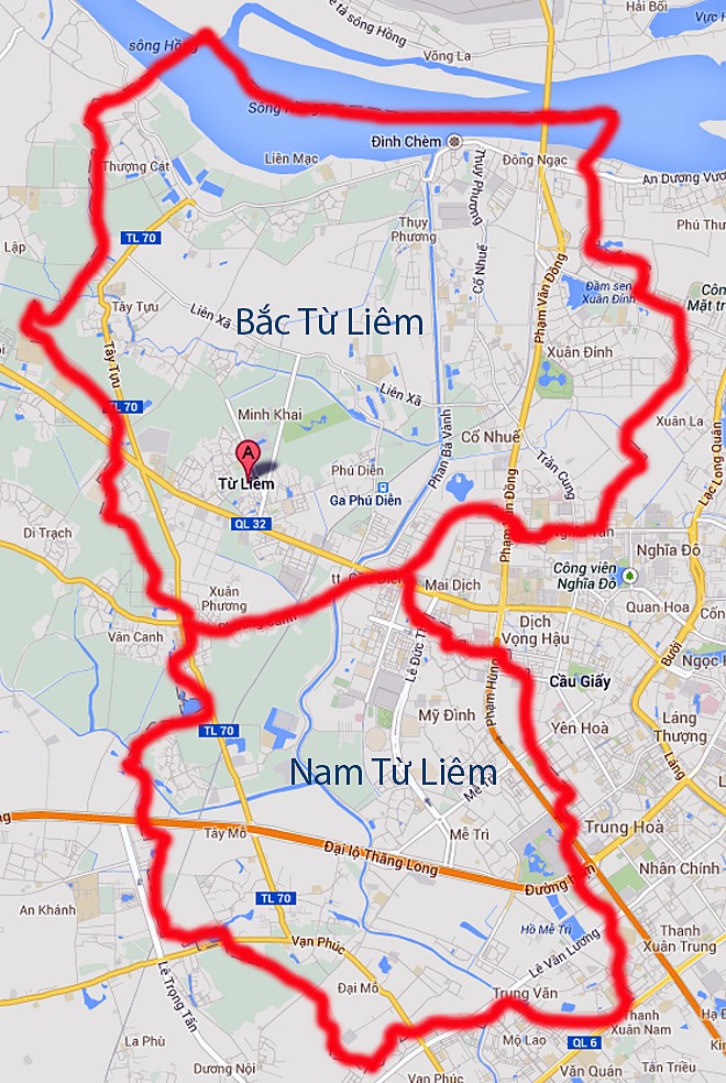 
	Mới đây, Thủ tướng yêu cầu UBND thành phố Hà Nội khẩn trương xây dựng Đề án điều chỉnh địa giới hành chính huyện Từ Liêm để thành lập 2 quận Bắc Từ Liêm và Nam Từ Liêm trong đó có 23 xã sẽ thành phường.