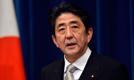 
	Thủ tướng Nhật Shinzo Abe.