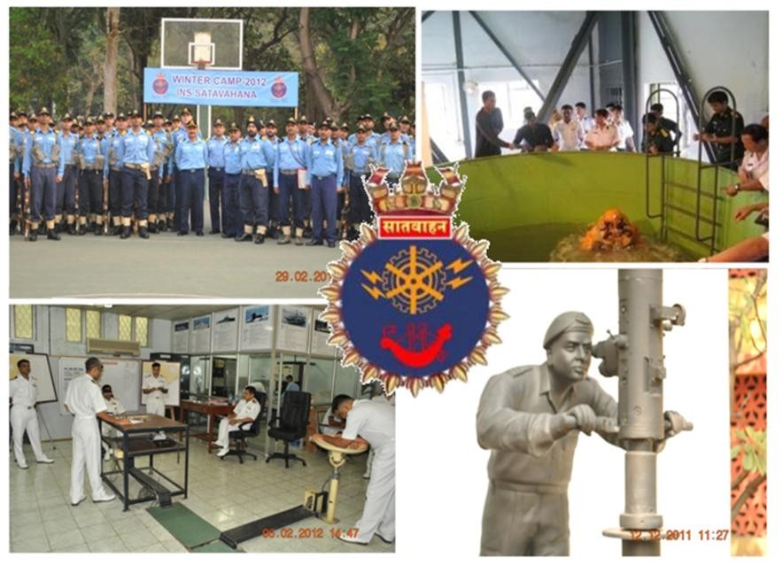 Trường đào tạo tàu ngầm INS Satavahana là nơi đào tạo thủy thủy tàu ngầm uy tín của Ấn Độ.