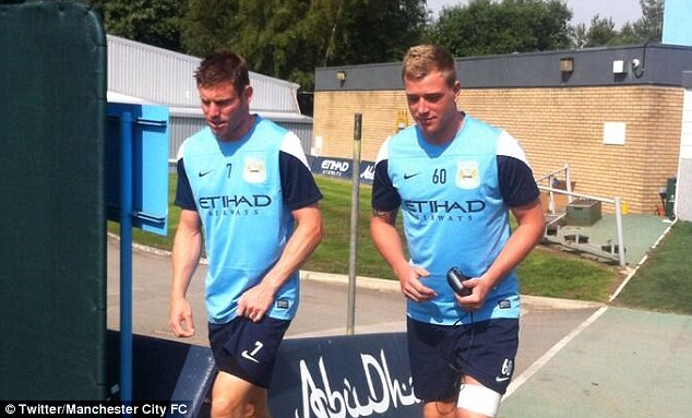 	James Milner và Swede John Guidetti