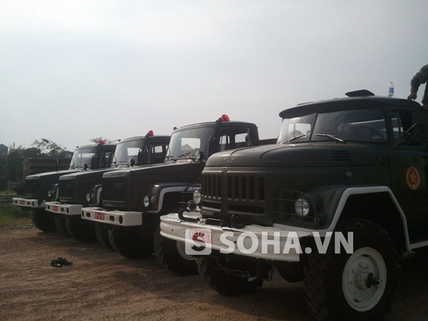
	Đoàn xe phục vụ tang lễ đã sẵn sàng tại Quảng Bình.