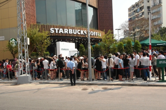 Starbucks bành trướng cửa hàng thứ 4 tại Việt Nam - Ảnh 1