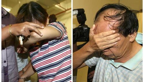 Cặp vợ chống Fong Kong Meng và Teoh Ching Yen bị kết án treo cổ vì giết người giúp việc. Ảnh: China Press