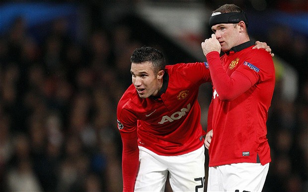 Cặp Rooney - Van Persie đang khủng hoảng