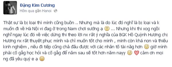 Kim Cương lên tiếng sau khi dừng bước tại Nhân tố bí ẩn