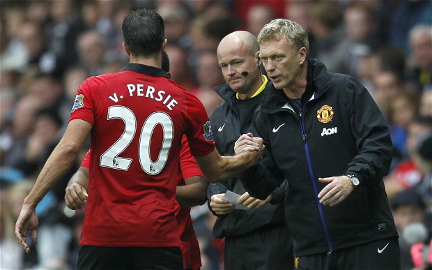 Van Persie liên tục chỉ trích David Moyes