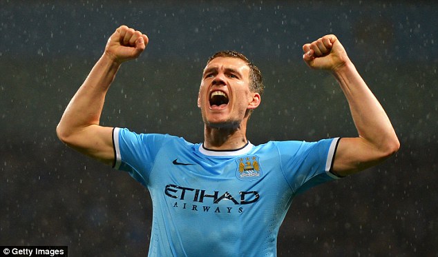 Dzeko có ý chí sinh tồn cực mạnh