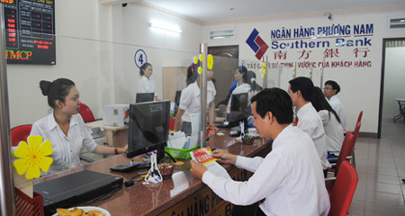 báo-cáo, tài-chính, nợ-xấu, sáp-nhập, khoản, phí, phải-thu, Southernbank, Sacombank.