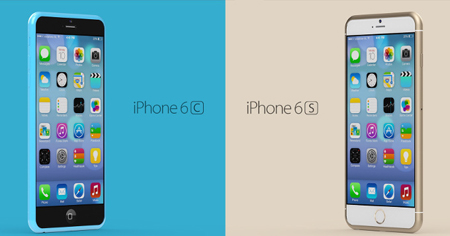 iPhone 6s, iPhone 6c, concept