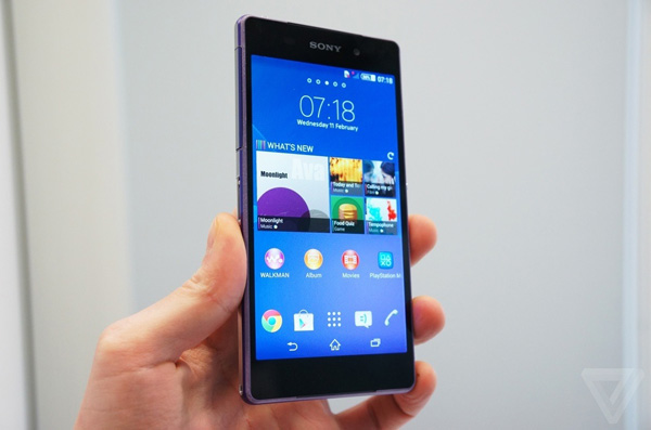 trên tay Sony Xperia Z2 