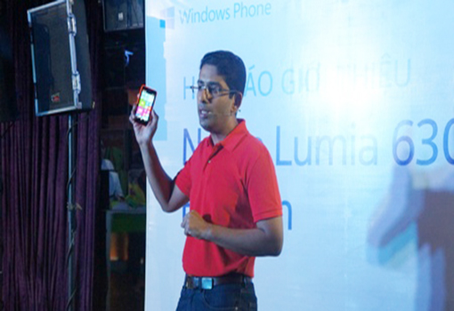 Ông Vinod Muralidharan, Nguyên Tổng Giám đốc Nokia Đông Dương nay điều hành Microsoft Devices Việt Nam