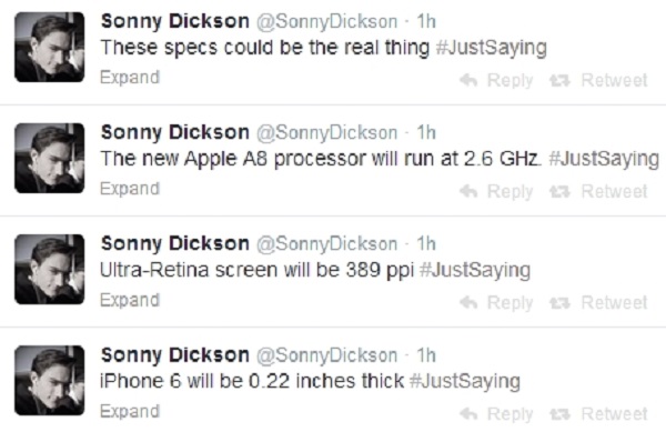 iPhone 6 sẽ chỉ dày 5,5 mm, mỏng nhất chưa từng thấy