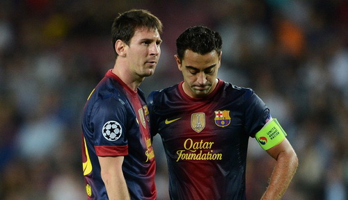 Messi và Xavi cùng đang mất phong độ?