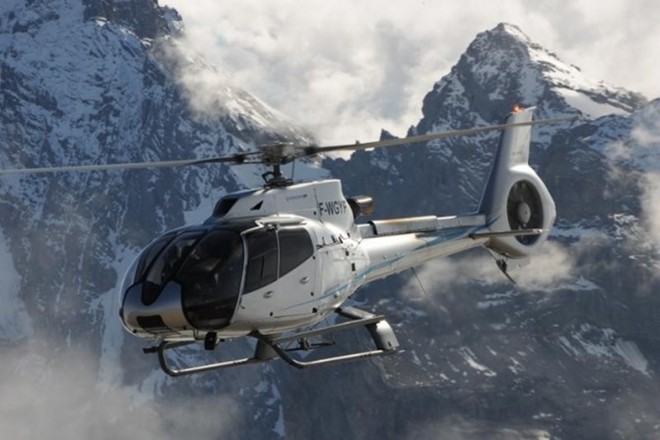 Hình ảnh chiếc trực thăng EC130 T2.