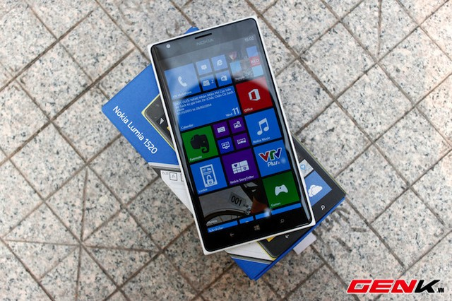 Đánh giá Lumia 1520: Niềm tự hào Windows Phone